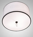 Meyda 24" Wide Cilindro Textrene Pendant 235928