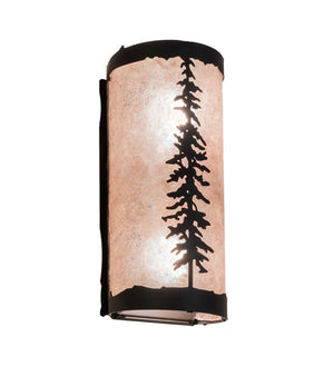 Meyda 5" Wide Tall Pines Wall Sconce 236746