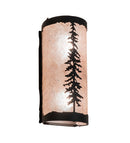 Meyda 5" Wide Tall Pines Wall Sconce 236746