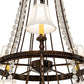 Meyda 48" Wide Amaury 15 Light Two Tier Chandelier- 236985