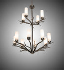 Meyda 42" Wide Winter Solstice 12 Light Chandelier 238365