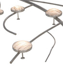 Meyda 192" Wide Branches Logan Wall Art Fixture- 238638