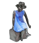 Meyda 9.5"H Silhouette Passing Time Accent Lamp '24074