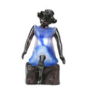 Meyda 9.5"H Silhouette Passing Time Accent Lamp '24074