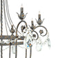 Meyda 40" Wide Antonia 8 Light Chandelier- 241448