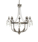 Meyda 40" Wide Antonia 8 Light Chandelier- 241448