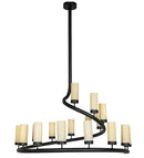 Meyda 60" Wide French Horn 17 Light Chandelier '241777