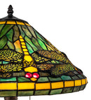 Meyda 22" High Tiffany Dragonfly Table Lamp- 241975