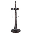 Meyda 22" High Tiffany Cabbage Rose Table Lamp- 242043
