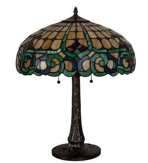 Meyda 22" High Duffner & Kimberly Colonial Table Lamp- 242088
