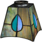 Meyda 5"W Mackintosh Leaf Wall Sconce '31229