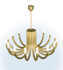 Meyda 48" Wide Heloise 16 Light Chandelier- 243096