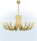 Meyda 48" Wide Heloise 16 Light Chandelier- 243096