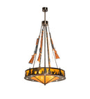 Meyda 48" Wide Roosevelt Inverted Pendant 243367