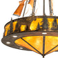 Meyda 48" Wide Roosevelt Inverted Pendant 243367