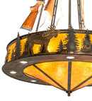 Meyda 48" Wide Roosevelt Inverted Pendant 243367