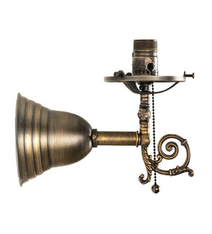 Meyda 4.5" Wide Gas Reproduction Wall Sconce Hardware 243368
