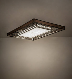 Meyda 72" Long Quadrato Rich Umador Semi-Flushmount- 244290