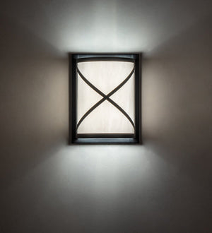 Meyda 6" Wide Whitewing Wall Sconce- 244395