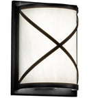 Meyda 6" Wide Whitewing Wall Sconce- 244395