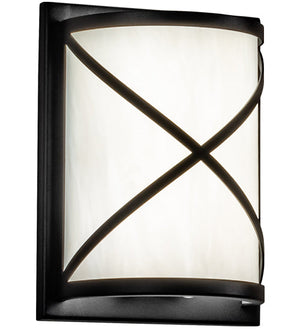 Meyda 6" Wide Whitewing Wall Sconce 244395