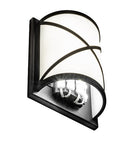 Meyda 6" Wide Whitewing Wall Sconce- 244395