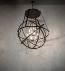 Meyda 60" Wide Gimbal Grinado Chandelier 244484