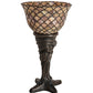 Meyda 15" High Tiffany Fishscale Mini Lamp- 244877