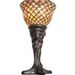 Meyda 15" High Tiffany Fishscale Mini Lamp- 244877