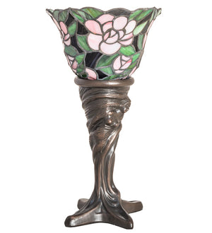 Meyda 15" High Begonia Mini Lamp- 244878