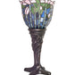 Meyda 15" High Tiffany Flowering Lotus Mini Lamp- 244885
