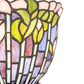 Meyda 15" High Tiffany Flowering Lotus Mini Lamp- 244885