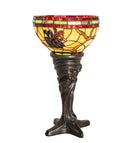 Meyda 15" High Tiffany Pinecone Mini Lamp- 244888