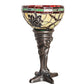 Meyda 15" High Tiffany Pinecone Mini Lamp- 244888