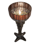 Meyda 15" High Tiffany Candice Mini Lamp- 244895