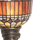 Meyda 15" High Tiffany Candice Mini Lamp- 244895