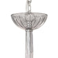 Meyda 48" Wide Murano Almaden Southland 18 Light Chandelier- 245498