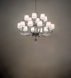 Meyda 48" Wide Murano Almaden Southland 18 Light Chandelier- 245498