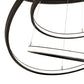 Meyda 60" Wide Anillo 5 Ring Cascading Chandelier- 246666