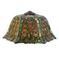 Meyda 16" Wide Duffner & Kimberly Shell & Diamond Shade '24703