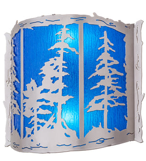 Meyda 15" Wide Tall Pines Wall Sconce- 247411