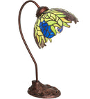 Meyda 18" High Tiffany Honey Locust Desk Lamp- 247919