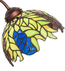 Meyda 18" High Tiffany Honey Locust Desk Lamp- 247919