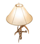 Meyda 34" High Antlers Elk & Mule Deer Table Lamp- 249163