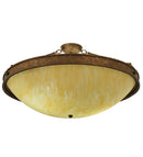 Meyda 30" Wide Dionne Semi-Flushmount 249841