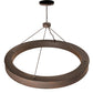 Meyda 60" Wide Loxley Escabroso Chandelier- 249891