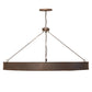 Meyda 60" Wide Loxley Escabroso Chandelier- 249891