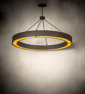 Meyda 60" Wide Loxley Escabroso Chandelier 249891
