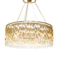 Meyda 80" Wide Sterling Ridge Chandelier- 250167