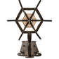 Meyda 12" Wide Caprice Lantern Wall Sconce 250471